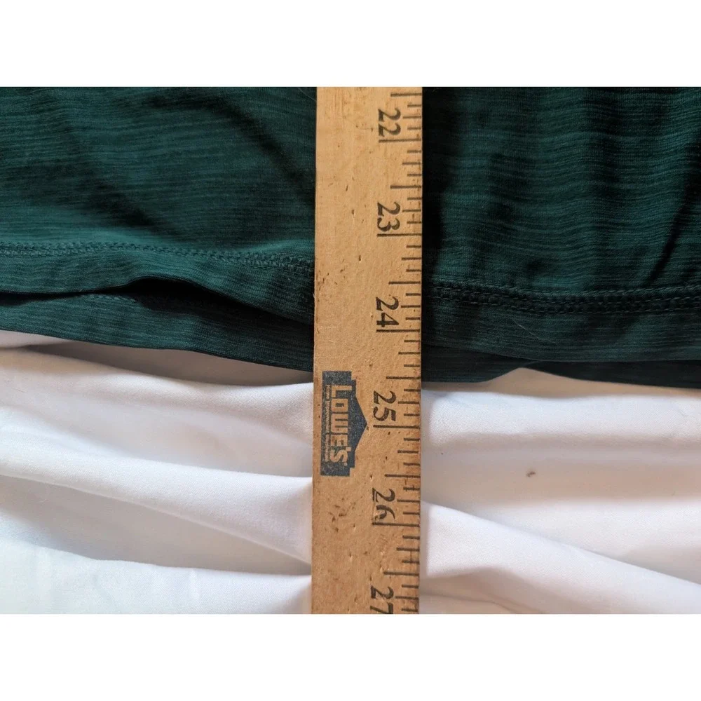 Puma Youth Large Green Long Sleeve Drifit Performance Hooded Sweatshirt - Picture 6 of 6